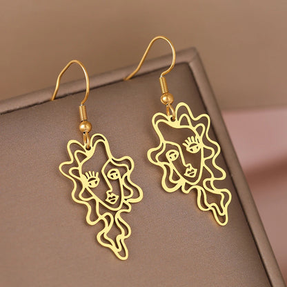 Pendant Drop Earrings