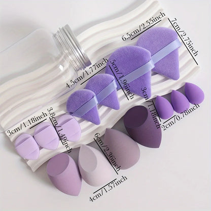 14 Pcs Multi-Makeup-Sponge Set