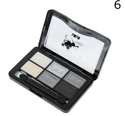 UBUB 6 Colors Eye Shadow Powder Makeup Palette