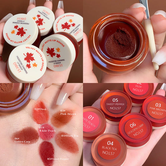 Matte Soft Waxy Canned Velvet Lip Glaze