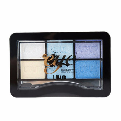 UBUB 6 Colors Eye Shadow Powder Makeup Palette