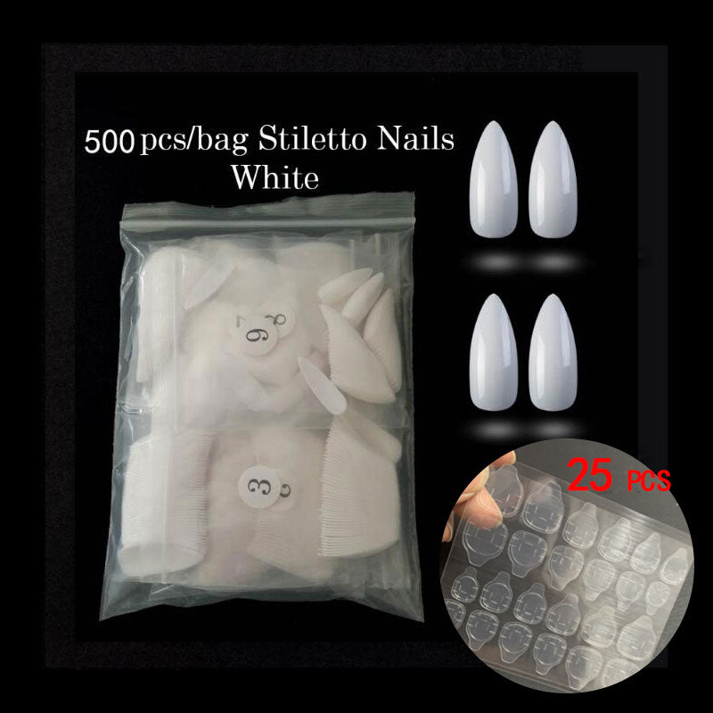 500pcs Ballerina Professional Press On January Nails