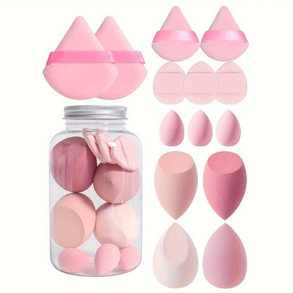 14 Pcs Multi-Makeup-Sponge Set