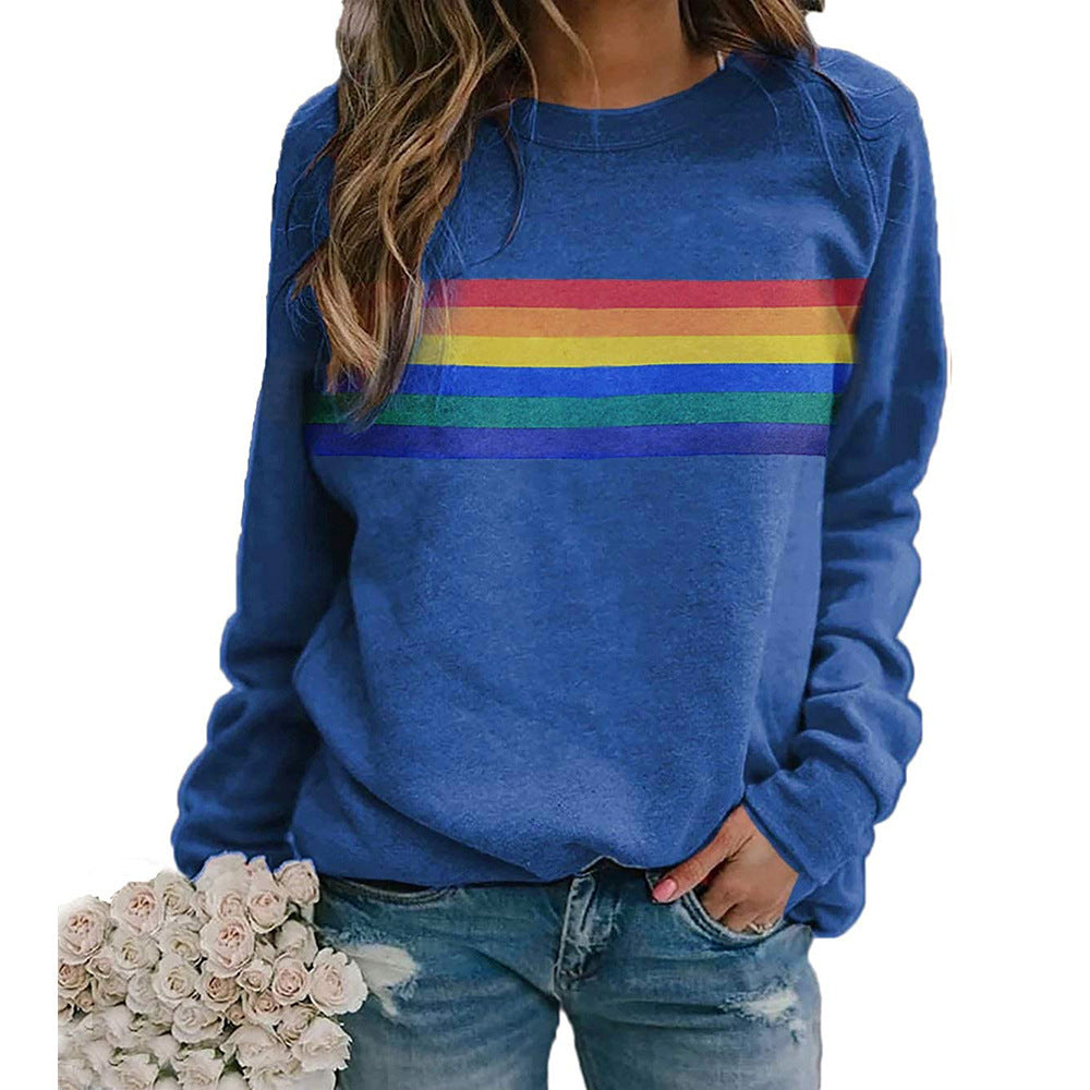 Pullover long sleeved sweatshirt