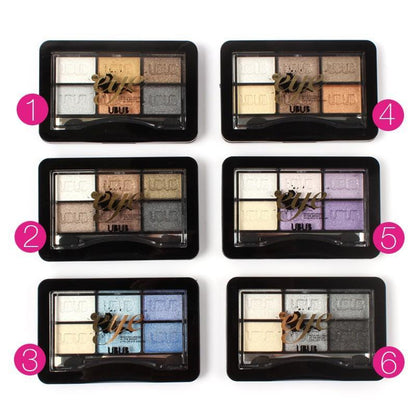 UBUB 6 Colors Eye Shadow Powder Makeup Palette