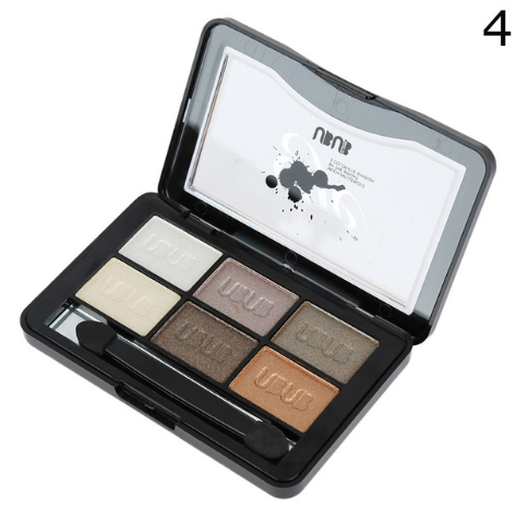 UBUB 6 Colors Eye Shadow Powder Makeup Palette