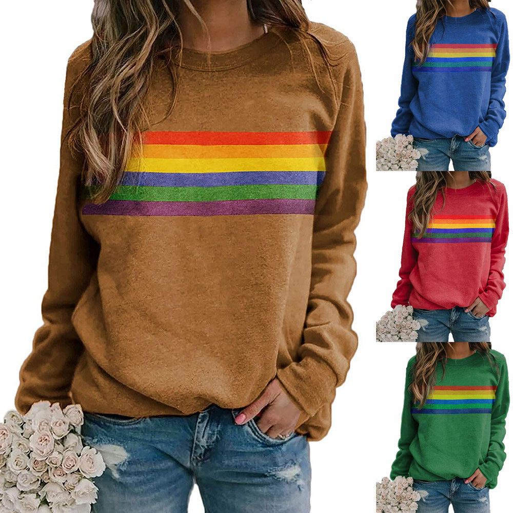 Pullover long sleeved sweatshirt