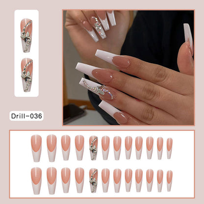 24 Piece French Ballet Manicure Press On Nails