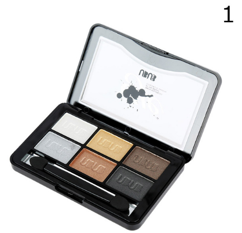 UBUB 6 Colors Eye Shadow Powder Makeup Palette