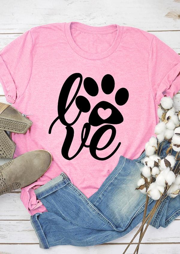 Paw Love Tee Shirt