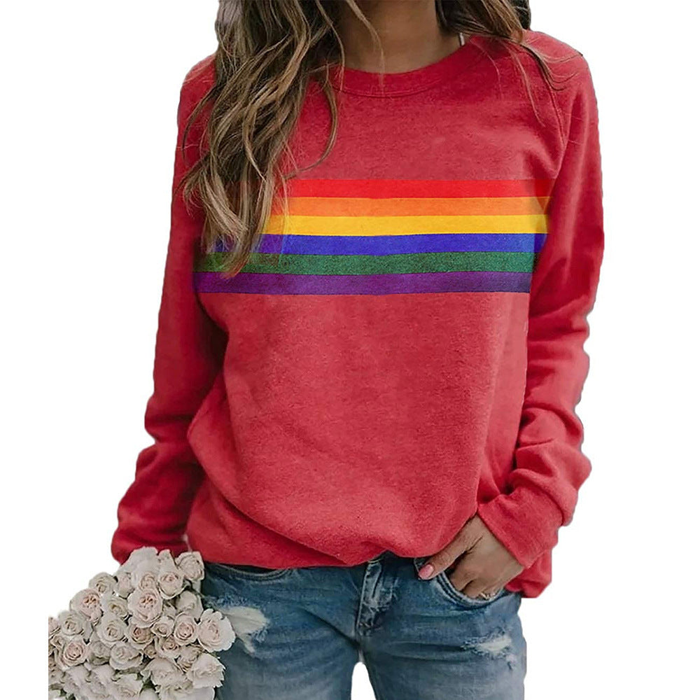 Pullover long sleeved sweatshirt