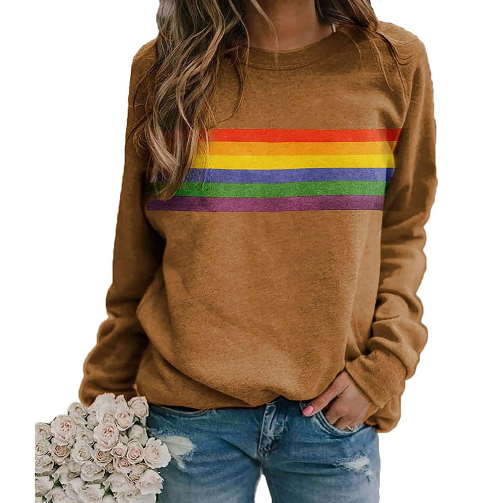 Pullover long sleeved sweatshirt